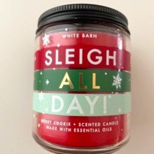 NWT White Barn "Merry Cookie" Single Wick Candle